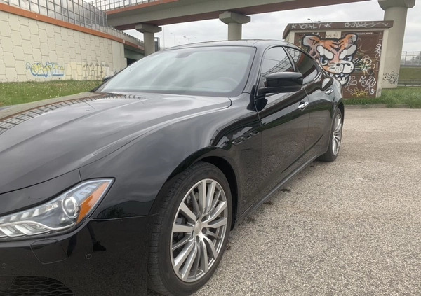 Maserati Ghibli cena 85900 przebieg: 102000, rok produkcji 2015 z Warszawa małe 106